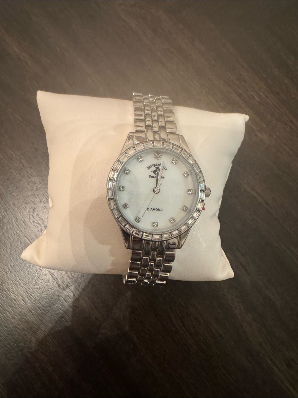 Othr Silver-Tone Women's Bracelet Watch with Mother-of-Pearl Dial